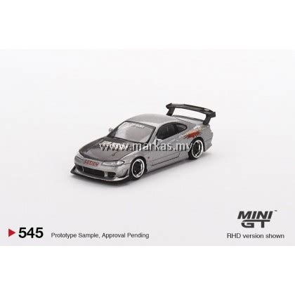 Po Mini Gt Nissan Silvia Top Secret S Silver