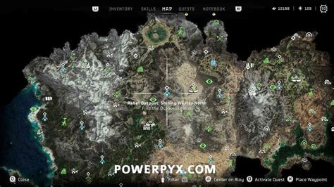 Horizon Forbidden West All Rebel Outpost Locations