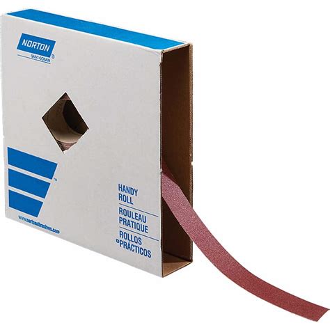 Norton X Yd Grit Aluminum Oxide Shop Roll Msc Direct