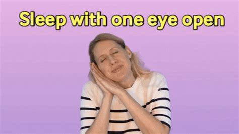 Sleeps With One Eye Open GIFs Get The Best On GIPHY