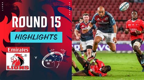 Emirates Lions V Munster Instant Highlights Round 15 URC 2023 24