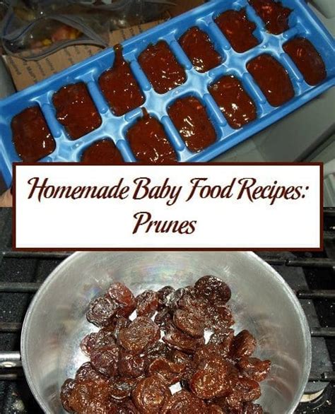 Homemade Baby Food Recipes: Prunes | Parenting Patch