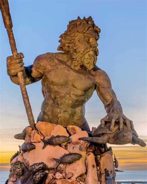 Neptune Statue