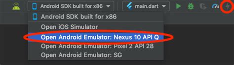 Flutter Hot Reload Not Working On Tablet Emulator Stack Overflow