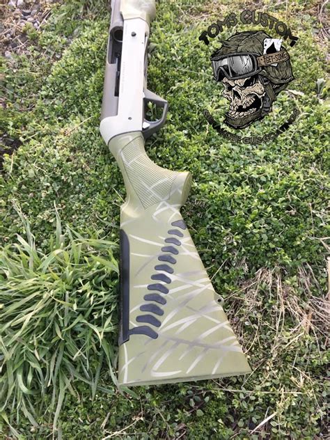 Benelli Vinci In A Nice Grass Camo Toms Custom Guns