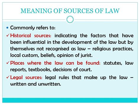 Sources Of Malaysian Laws Ppt Video Online Download