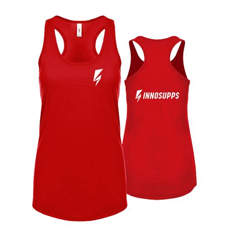 Women's Racerback Tank - Red