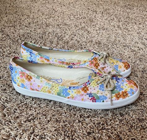 Keds X Rifle Paper Co Margaux Mini Floral Shoes Wome Gem