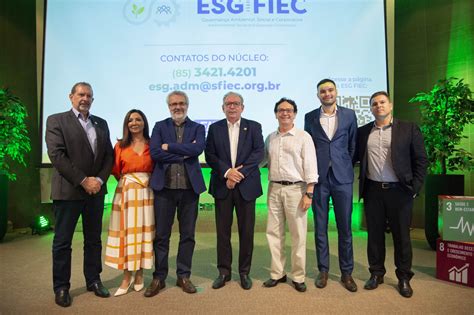 Governan A Ambiental Social E Corporativa O N Cleo Esg Da Fiec Ana