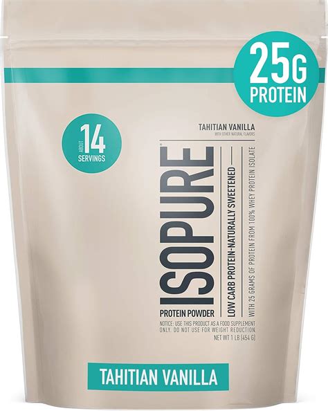 Isopure Protein Powder Whey Protein Isolate Powder 25g Protein Low Carb And Keto