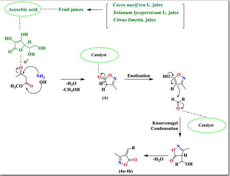 The Possible Mechanism For Synthesis Of Substituted Isoxazoles 4a4h