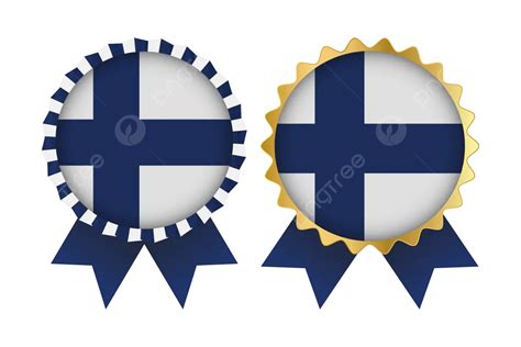 Vector Medal Set Designs Of Finland Template Badge Design Medal