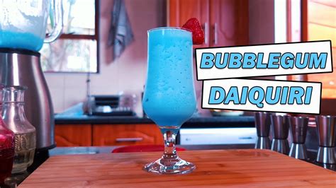 BUBBLEGUM DAIQUIRI HOW TO MAKE A COCKTAIL AT HOME 2021 YouTube