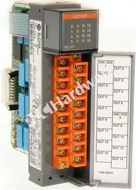 PLC Hardware Allen Bradley 1746 OW16 SLC 500 16 Channel Relay Output