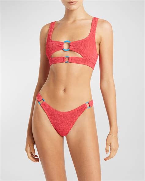 Bond Eye Swim Scout Crop Eco Bikini Top Neiman Marcus