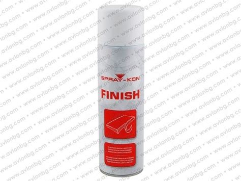 SPRAY-KON FINISH е контактно лепило под формата на спрей, най-често ...