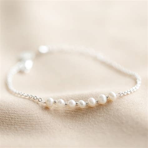 Pearl Silver Bracelet Atelier Yuwa Ciao Jp