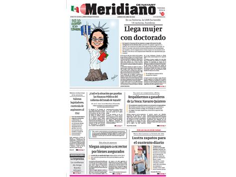 Edición impresa 09 de junio de 2022 Meridiano mx