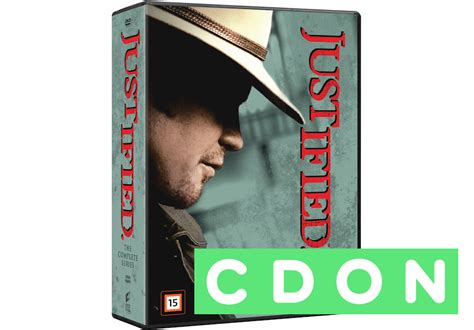 Justified Complete Box Season 1 6 18 Disc Nordic Cdon