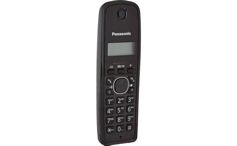 Panasonic KX TG1611 DECT Cordless Telephone Black Buy Online At Best