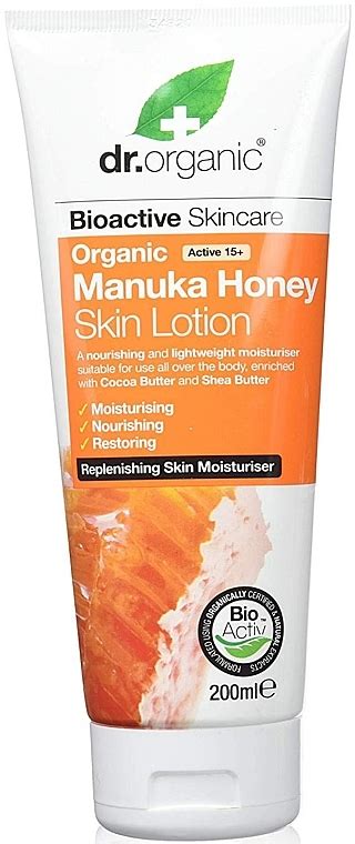 Dr Organic Bioactive Skincare Manuka Honey Skin Lotion Lozione Corpo