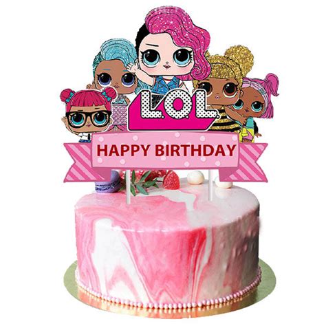 Lol Surprise Birthday Cake Topper Party Supplies Singapore