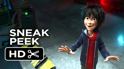 Big Hero 6 Official Sneak Peek 2014 Disney Animation Movie Hd Youtube