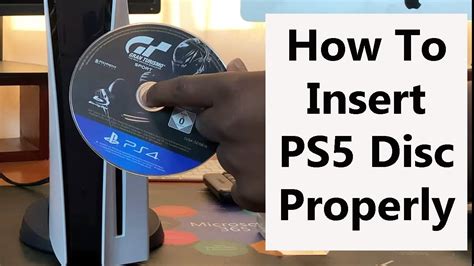 How To Properly Insert A Disc In PS5 YouTube