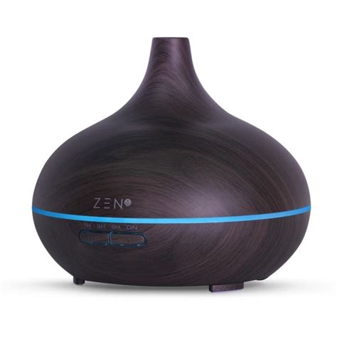 Zen Dusk Series Ultrasonic Diffuser Dark Wood Incredible Connection