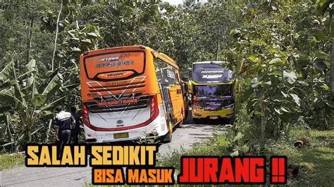 UJI NYALI DRIVER BUS BUTUH SKILL DAN KONSENTRASI TINGGI UNTUK