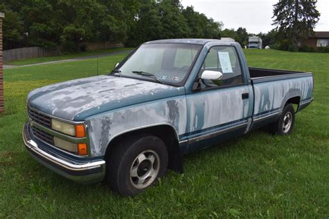 Sold At Auction 1991 Chevrolet Silverado C K 1500