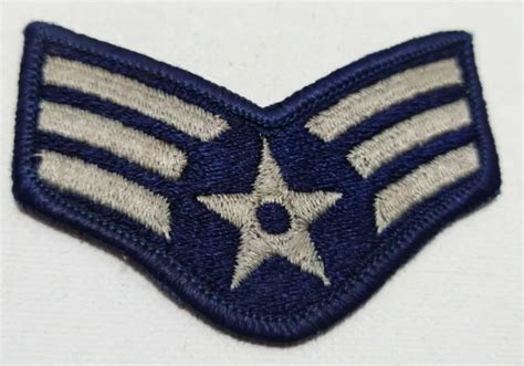 US AIR FORCE Senior Airman Rank Insignia patch EUR 10,08 - PicClick IT