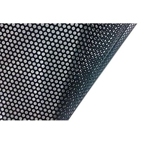 Snapklik Vvivid One Way Perforated Black Vinyl Privacy Window