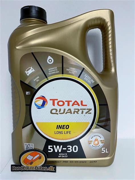 Total Quartz Ineo Long Life Motorolie W Low Saps