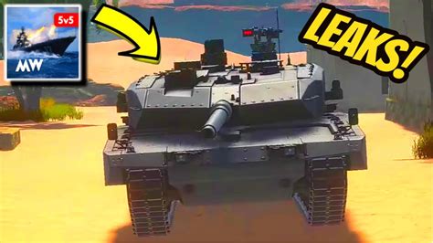 New Tank Leaks August Modern Warships Youtube