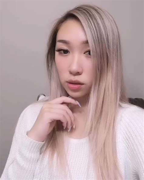 Blonde Asian Scrolller