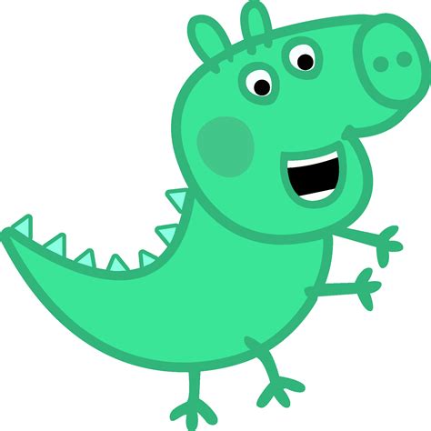 Peppa Pig George Dinosaur Logo Vector - (.Ai .PNG .SVG .EPS Free Download)