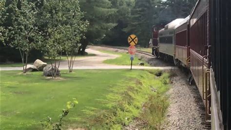 Winnipesaukee Scenic Railroad Ride Down The West Side Of Lake