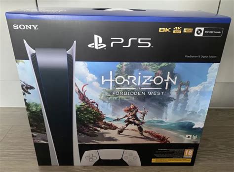 Sony Playstation Ps Digital Edition Console Horizon Forbidden