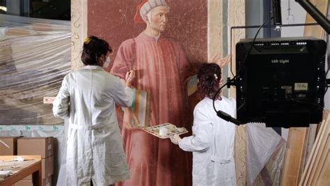 Uffizi Il Nuovo Volto Del Dante Di Andrea Del Castagno Il