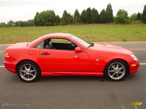 Magma Red Mercedes Benz Slk Kompressor Roadster Photo