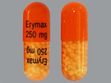 Rx Item Erythromycin 250mg 100 Cap By Mayne Pharma Usa