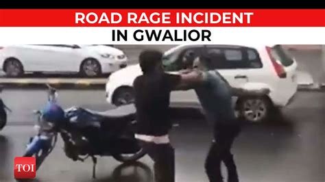 On Cam Clash Erupts Between Two Groups During Road Rage Incident In MP