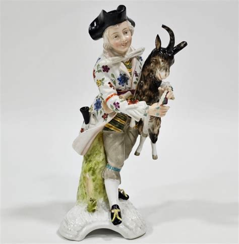 Meissen Augustus Rex Escultura Em Porcelana Represe