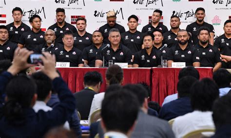 ジョセフhc「誇りを持って戦えた」 ラグビーw杯日本代表 激闘一夜明け会見 毎日新聞