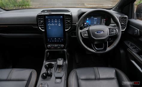 2023 Ford Ranger Wildtrak V6-interior – PerformanceDrive