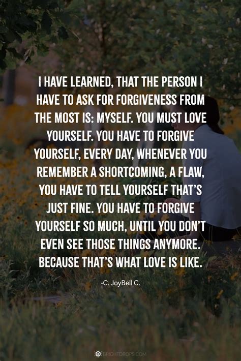 Asking For Forgiveness Love Quotes