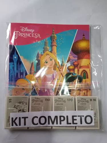 Lbum De Figurinhas Disney Princesa Completo Para Colar Mercadolivre