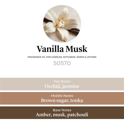 Vanilla Musk Fragrance Oil - Sublime gourmand scent!