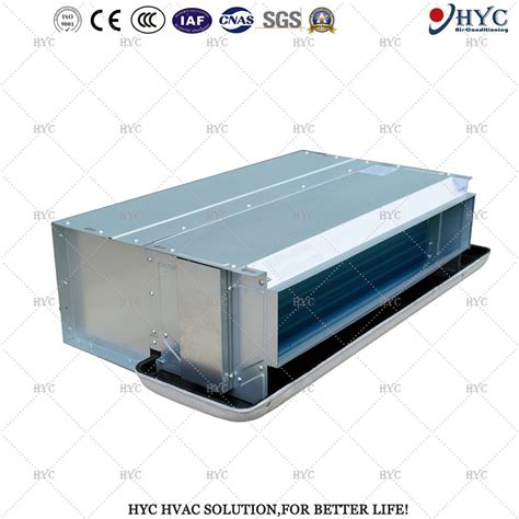 Commercial Horizontal Concealed Environmental Water Chilled Fan Coil Unit China Water Chilled